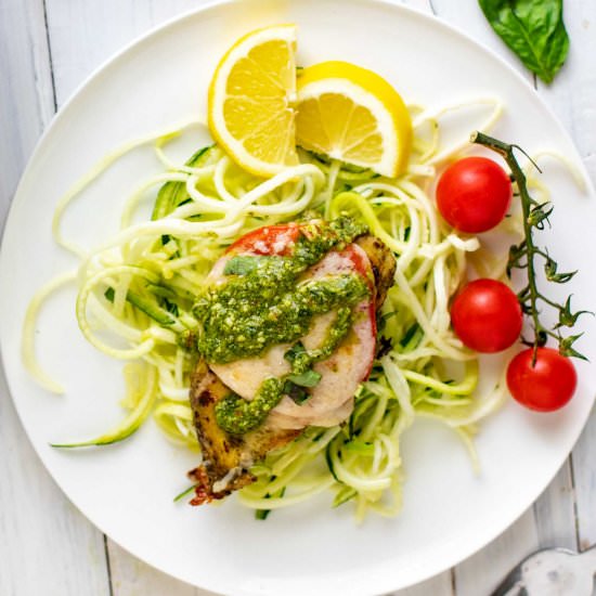 Keto Pesto Chicken