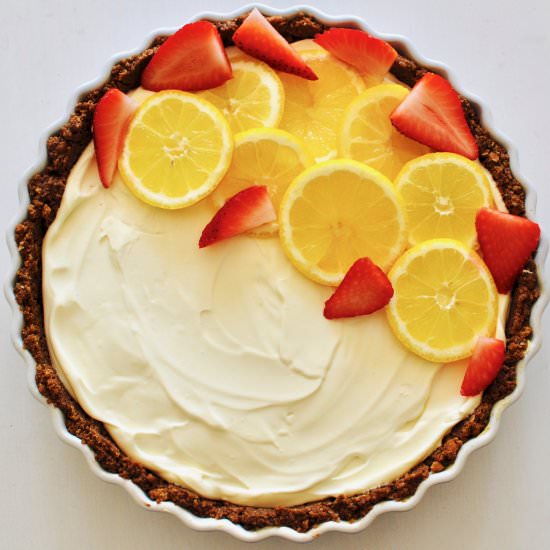 No-Bake Lemon Cheesecake