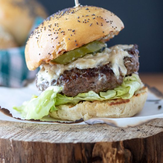 Hamburger Buns – Sourdough