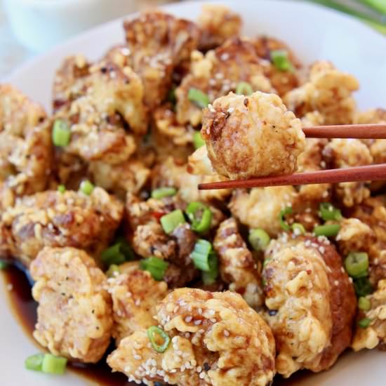 Korean Fried Cauliflower