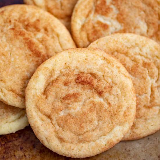 Easy Snickerdoodle Cookies