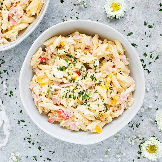 Chicken Cordon Bleu Pasta