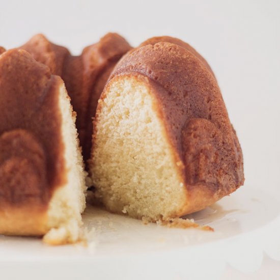 glazed lemon bundt cake