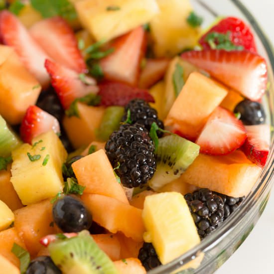 Mojito Fruit Salad