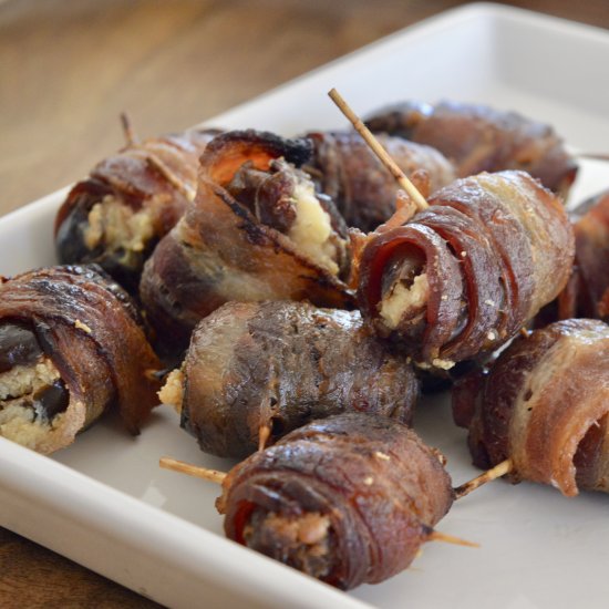 Bacon Wrapped Dates