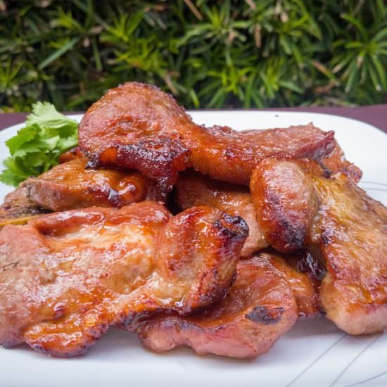 Char Siu Pork Chops