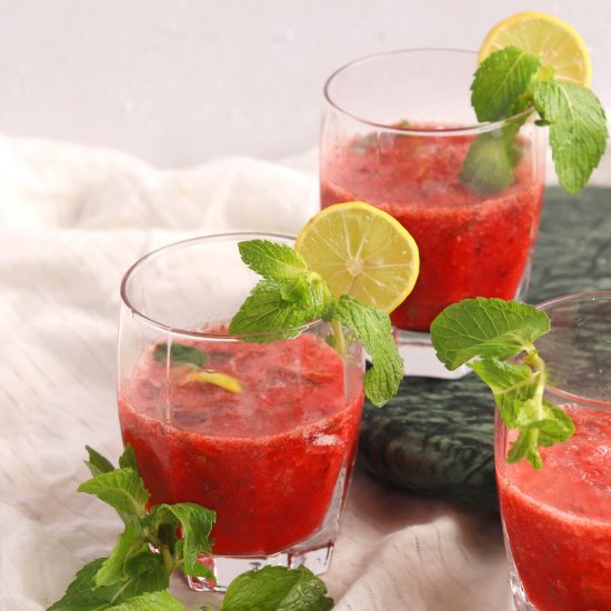 Strawberry Cooler Recipe