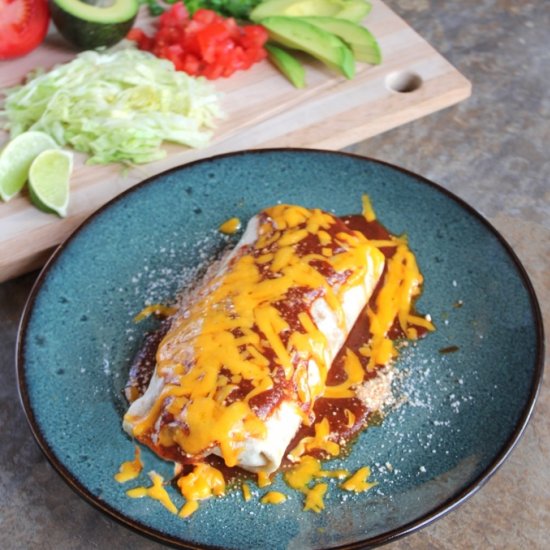 Lightened-Up Smothered Burritos