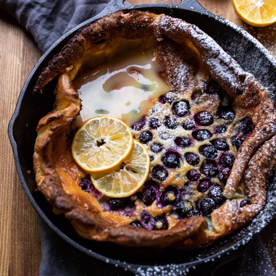 Blueberry Dutch Baby