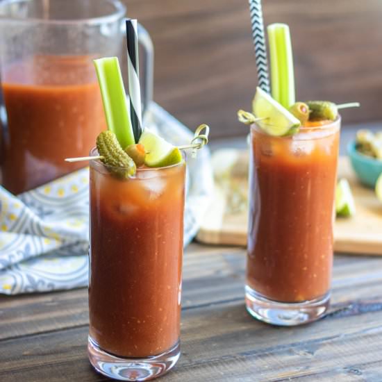 the best Spicy Bloody Mary