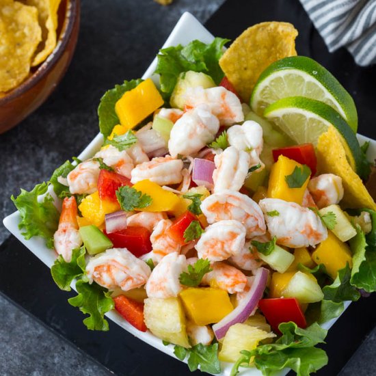 Mango & Shrimp Ceviche