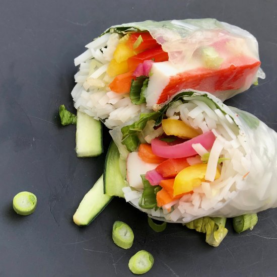 Surimi Summer Rolls