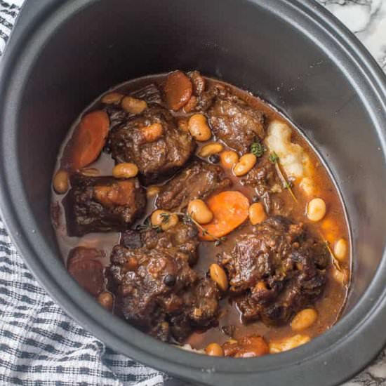 Jamaican oxtail stew