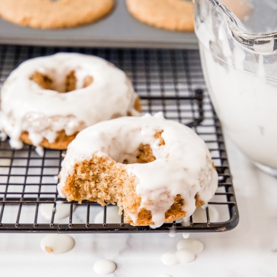 Gluten Free Carrot Cake Donuts