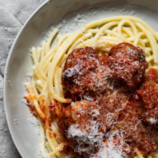 Spaghetti and Meatballs