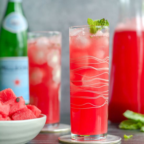 Fresh Watermelon Spritzer