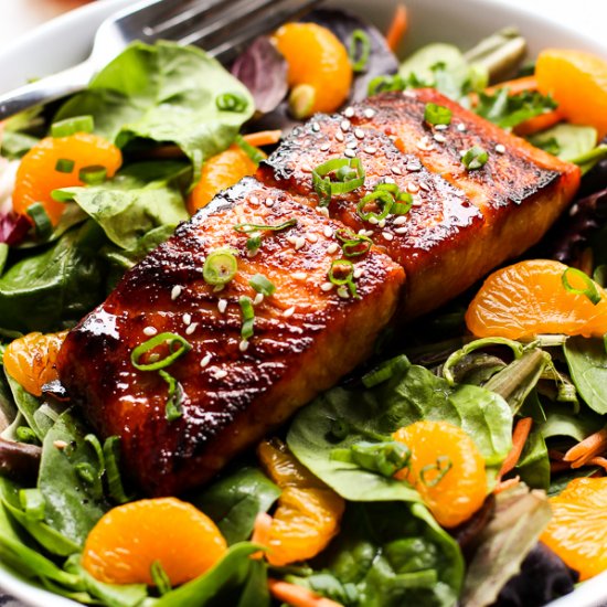 Asian Salmon Salad