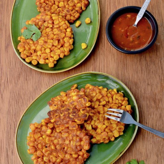 Vegan Sweetcorn Fritters