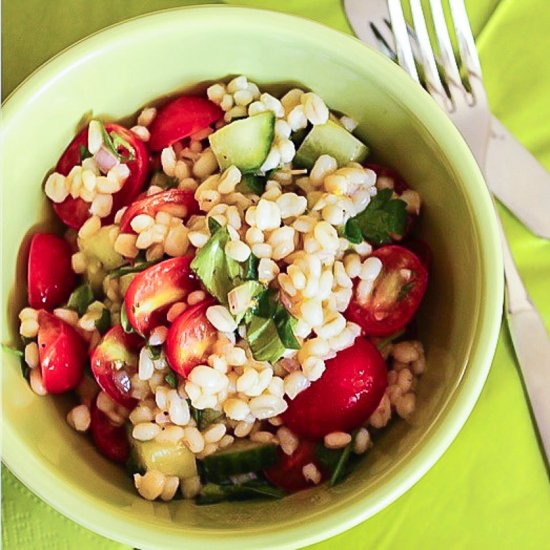 Barley Vegetable Provencal Salad