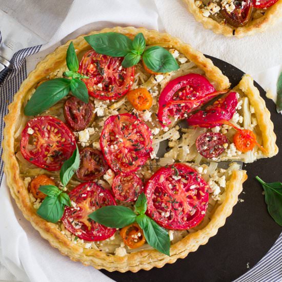 Tomato and Fennel Tart