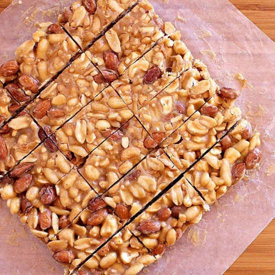 Low Carb Nut Bar