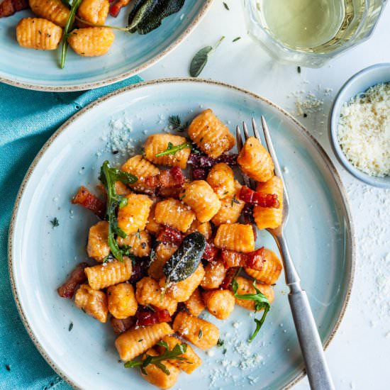 Sweet Potato Gnocchi With Sage