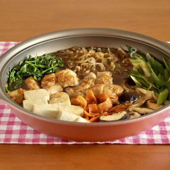 How to Make Chicken Sukiyaki