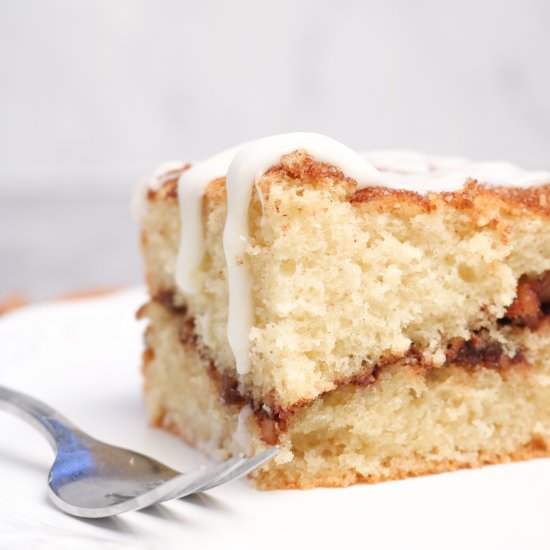 Cinnamon Streusel Coffee Cake