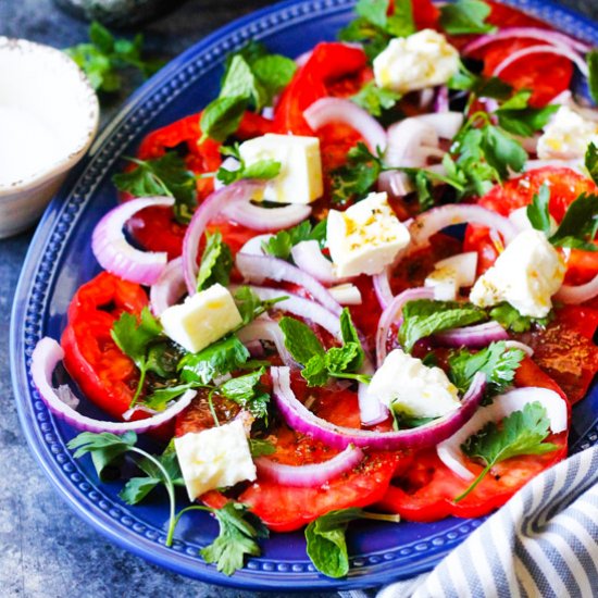 Tomato Feta Salad