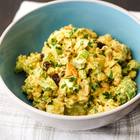 Curried Egg Salad For Two