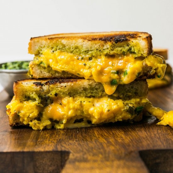 Breakfast Grilled Cheese