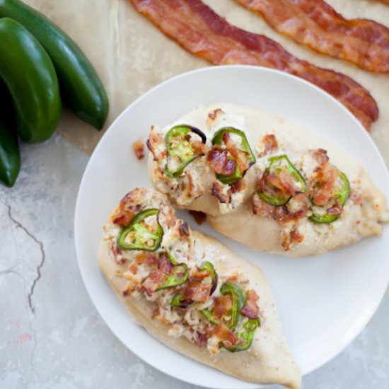 Jalapeno Popper Stuffed Chicken