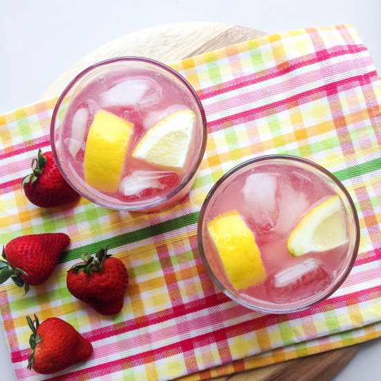 Strawberry Gin and Tonic