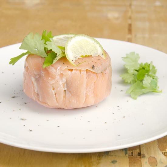 Smoked Salmon Parcels