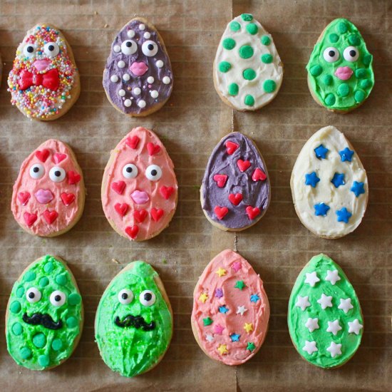 Sugar cookies for Easter