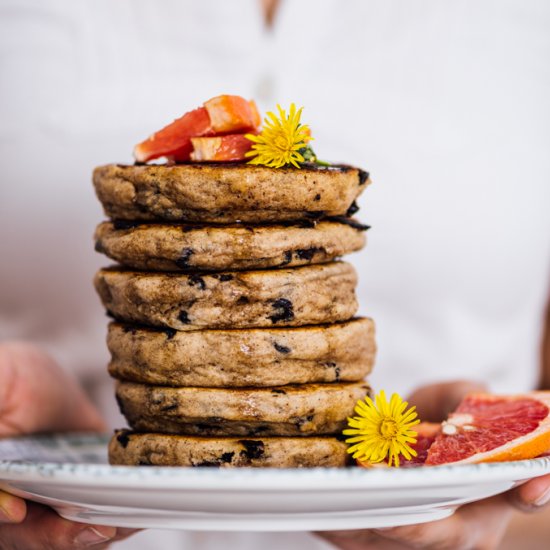 Fluffy Egg Free Pancakes