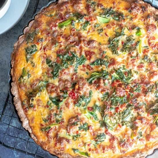 Kale Quiche