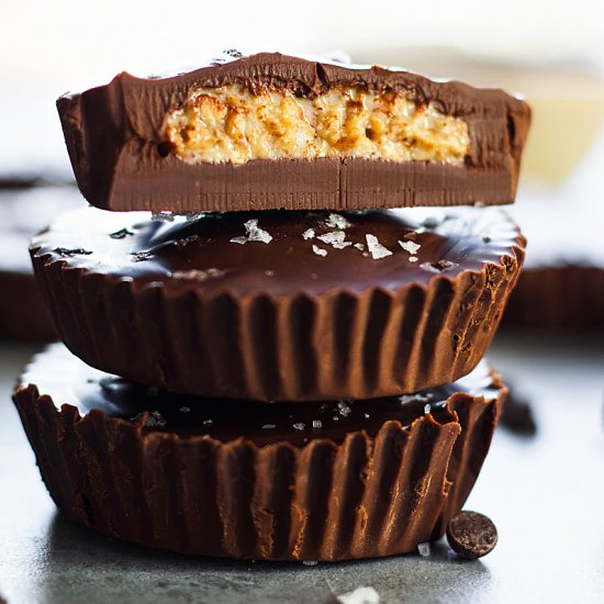 Chocolate Almond Butter Cups