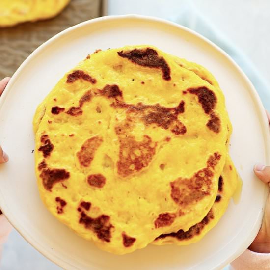 Turmeric Yoghurt Flatbread