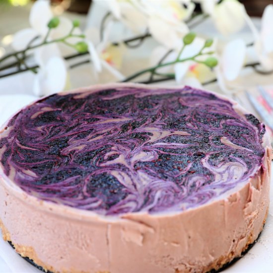 Vegan Berry Cheesecake