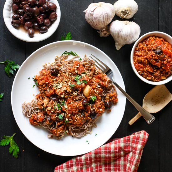 Paleo Pasta With Sardines