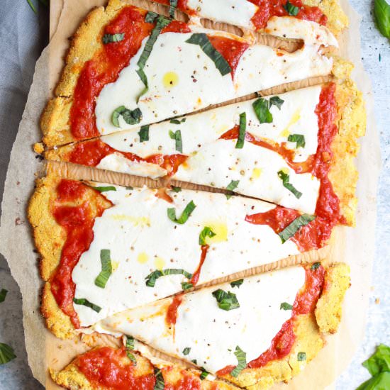 Easy Paleo Pizza Crust {Nut Free}