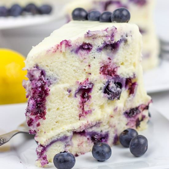 Lemon Blueberry Cake