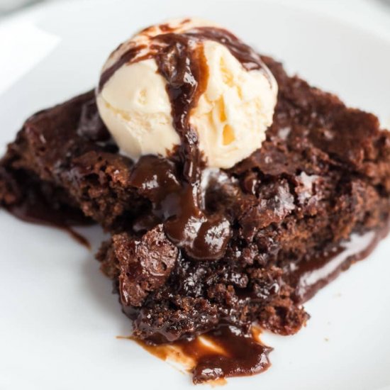 Wacky Chocolate Cobbler