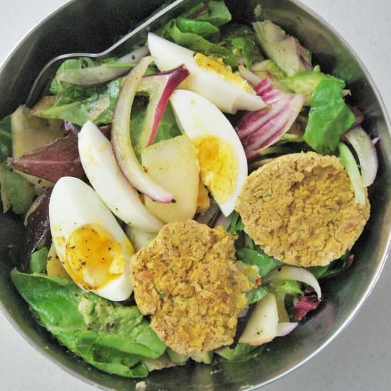 Falafel Veggies Salad Bowl