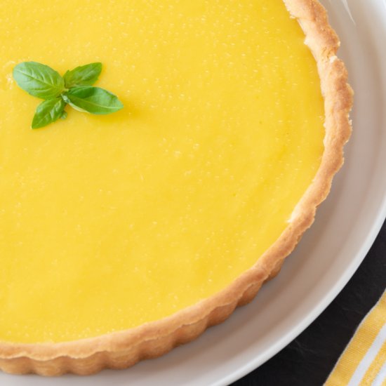 Lemon Basil Tart