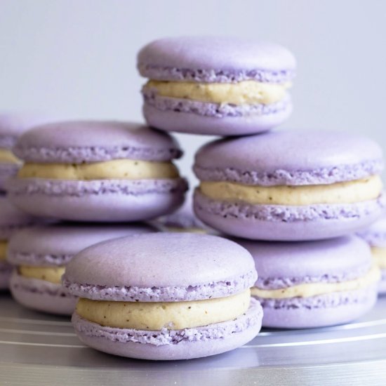 Macarons with Earl Grey Buttercream