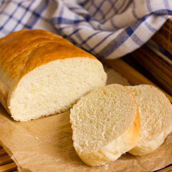 Homemade Plain Bread