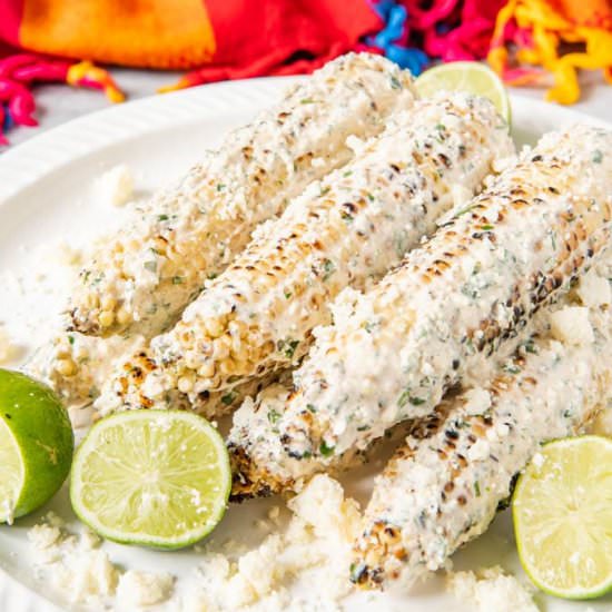 GRILLED MEXICAN STREET CORN RECIPE