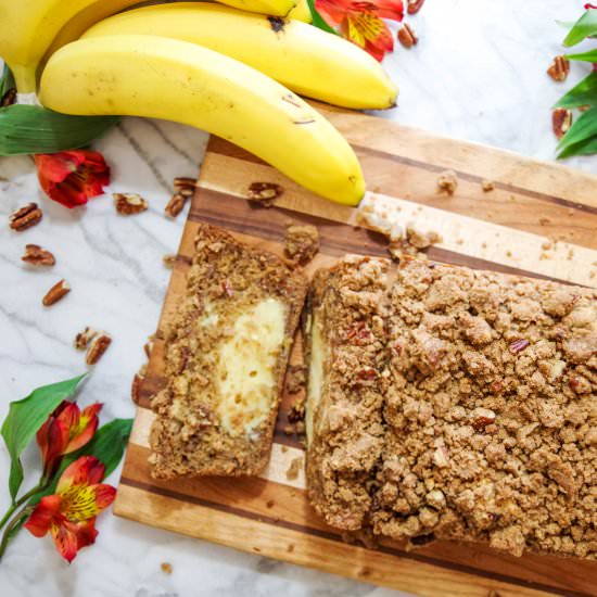 Banana Cheesecake Bread